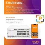 HPE Networking Instant On 1960 48G 2XT 2XF POE Managed Switch (JL809A)